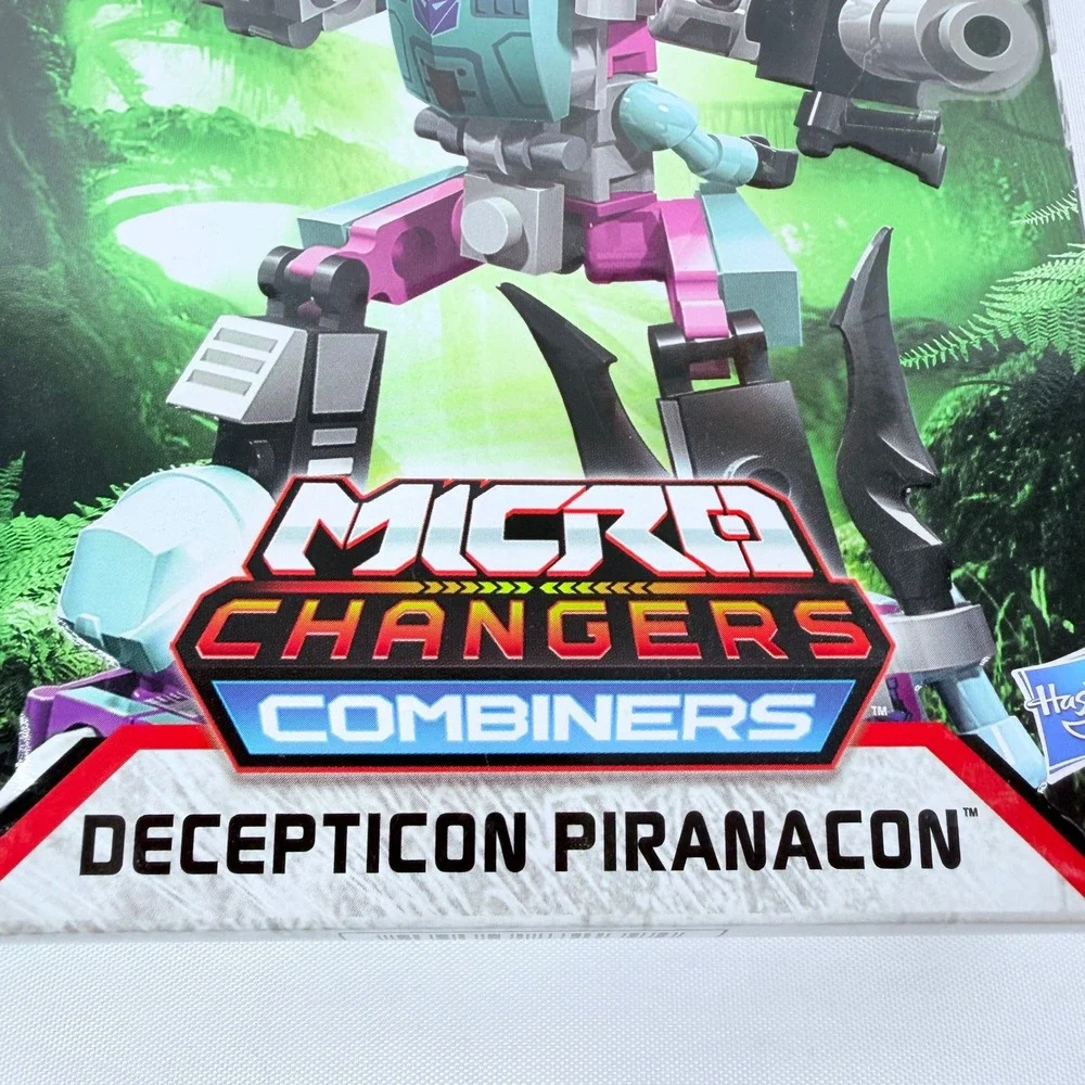 KRE-O Transformers Micro Changers Decepticon Piranacon Combiner A4475 95 Pcs